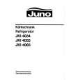 JUNO-ELECTROLUX JKI 4055 Owners Manual JUNO-ELECTROLUX JKI 4055 Owners Manual