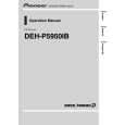 PIONEER DEH-P5950IB/XN/ES Owners Manual PIONEER DEH-P5950IB/XN/ES Owners Manual