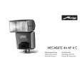 METZ MECABLITZ 44AF-4C Owners Manual METZ MECABLITZ 44AF-4C Owners Manual