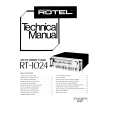 ROTEL RT-1024 Service Manual ROTEL RT-1024 Service Manual