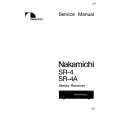 NAKAMICHI SR-4A Service Manual NAKAMICHI SR-4A Service Manual