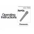 PANASONIC WXTP415 Owners Manual PANASONIC WXTP415 Owners Manual