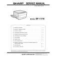 SHARP SF1116 Service Manual SHARP SF1116 Service Manual
