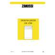 ZANUSSI DE4744 Owners Manual ZANUSSI DE4744 Owners Manual