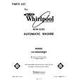 WHIRLPOOL LA7800XMW0 Parts Catalog WHIRLPOOL LA7800XMW0 Parts Catalog