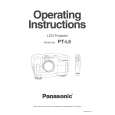 PANASONIC PTL5 Owners Manual PANASONIC PTL5 Owners Manual