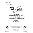 WHIRLPOOL SF310PEWW2 Parts Catalog WHIRLPOOL SF310PEWW2 Parts Catalog