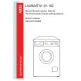 AEG LAVAMAT102 Owners Manual AEG LAVAMAT102 Owners Manual