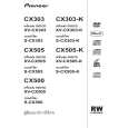 PIONEER X-CX303-K/NTXJ Owners Manual PIONEER X-CX303-K/NTXJ Owners Manual