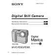 SONY MVC-FD83 Owners Manual SONY MVC-FD83 Owners Manual