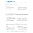 SENNHEISER MKE 460 TV Owners Manual SENNHEISER MKE 460 TV Owners Manual