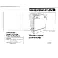 WHIRLPOOL DU8700XY4 Installation Manual WHIRLPOOL DU8700XY4 Installation Manual