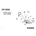 CASIO DP8000 Owners Manual CASIO DP8000 Owners Manual