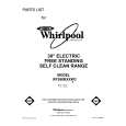 WHIRLPOOL RF360BXXN3 Parts Catalog WHIRLPOOL RF360BXXN3 Parts Catalog