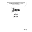ZOPPAS PO220 Owners Manual ZOPPAS PO220 Owners Manual