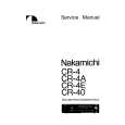 NAKAMICHI CR4/A/E Service Manual NAKAMICHI CR4/A/E Service Manual