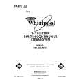 WHIRLPOOL RB120PXV2 Parts Catalog WHIRLPOOL RB120PXV2 Parts Catalog