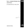AEG LAVREG.1405SENS. Owners Manual AEG LAVREG.1405SENS. Owners Manual