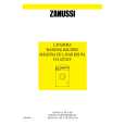 ZANUSSI FJS1072HV Owners Manual ZANUSSI FJS1072HV Owners Manual