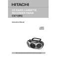 HITACHI CX71BS Owners Manual HITACHI CX71BS Owners Manual
