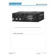 SHURE FP33 Owners Manual SHURE FP33 Owners Manual