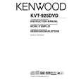 KENWOOD KVT-925DVD Owners Manual KENWOOD KVT-925DVD Owners Manual