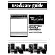 WHIRLPOOL DP1098XRN0 Owners Manual WHIRLPOOL DP1098XRN0 Owners Manual
