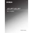YAMAHA AX497 Owners Manual YAMAHA AX497 Owners Manual