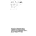 AEG 230D-B Owners Manual AEG 230D-B Owners Manual