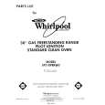 WHIRLPOOL SF310PERW0 Parts Catalog WHIRLPOOL SF310PERW0 Parts Catalog