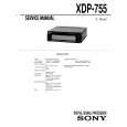 SONY CXDP-755 Service Manual SONY CXDP-755 Service Manual