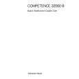 AEG Competence 32080 B D Owners Manual AEG Competence 32080 B D Owners Manual