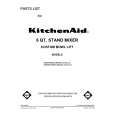 WHIRLPOOL KD2661XMC3 Parts Catalog WHIRLPOOL KD2661XMC3 Parts Catalog