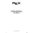 REX-ELECTROLUX FI161D Owners Manual REX-ELECTROLUX FI161D Owners Manual