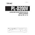 TEAC PLD200V Owners Manual TEAC PLD200V Owners Manual