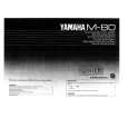 YAMAHA M-80 Owners Manual YAMAHA M-80 Owners Manual