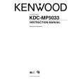 KENWOOD KDC-MP5033 Owners Manual KENWOOD KDC-MP5033 Owners Manual