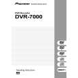 PIONEER DVR-7000/WV Owners Manual PIONEER DVR-7000/WV Owners Manual