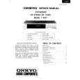 ONKYO T4057 Service Manual ONKYO T4057 Service Manual