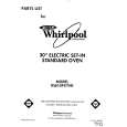 WHIRLPOOL RS610PXYH0 Parts Catalog WHIRLPOOL RS610PXYH0 Parts Catalog