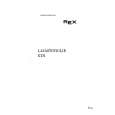 REX-ELECTROLUX RTH Owners Manual REX-ELECTROLUX RTH Owners Manual