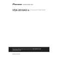 PIONEER VSX-2016AV-S Owners Manual PIONEER VSX-2016AV-S Owners Manual