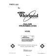 WHIRLPOOL MW8400XS1 Parts Catalog WHIRLPOOL MW8400XS1 Parts Catalog