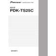 PIONEER PDK-TS25C/CN5 Owners Manual PIONEER PDK-TS25C/CN5 Owners Manual