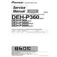 PIONEER DEH-P3600UC Service Manual PIONEER DEH-P3600UC Service Manual