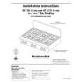 WHIRLPOOL KGCP467JSS0 Installation Manual WHIRLPOOL KGCP467JSS0 Installation Manual