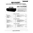 SHARP WQT222HBK Service Manual SHARP WQT222HBK Service Manual