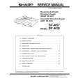 SHARP SF-A18 Service Manual SHARP SF-A18 Service Manual