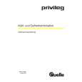 PRIVILEG 058.925-9 Owners Manual PRIVILEG 058.925-9 Owners Manual