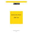 ZANUSSI ZBF610N Owners Manual ZANUSSI ZBF610N Owners Manual